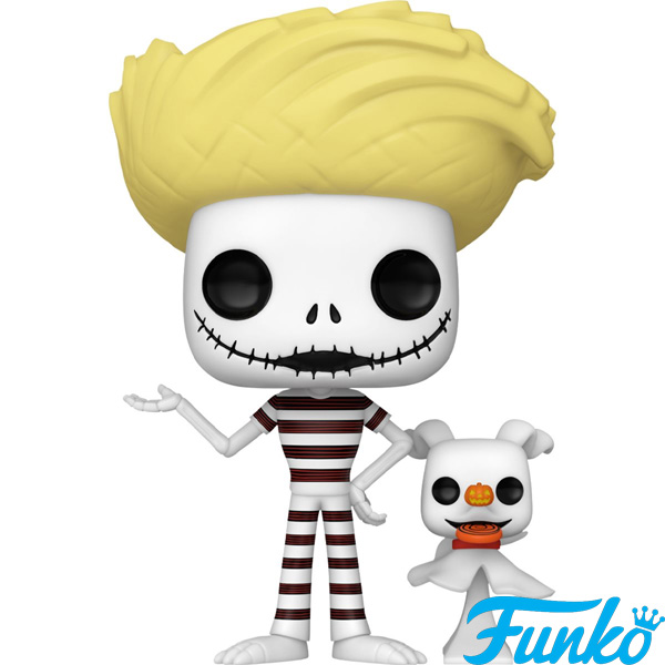 Funko POP #1470 Disney The Nightmare Before Christmas Beach Jack with Zero Figure
